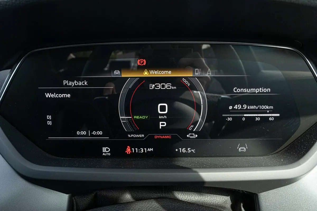 Audi e-tron GT · I Рестайлинг — салон