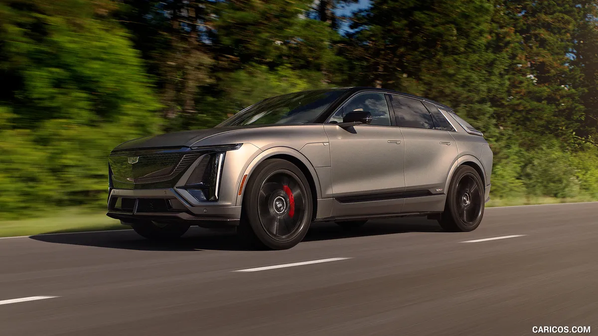 Cadillac Lyriq-V · 2025–2026 — внешний вид