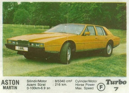 Turbo № 7 — Aston Martin Lagonda